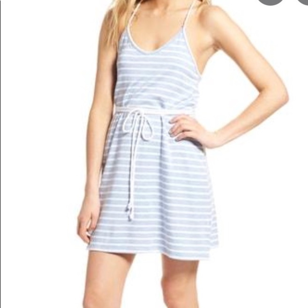 Cupcakes & Cashmere Desi Stripe Knit Dress
